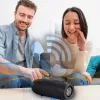 Nešiojamasis Bluetooth garsiakalbis MANTA SPK15GO-BK — 20 W, 3600 mAh, iki 8 val., juodas