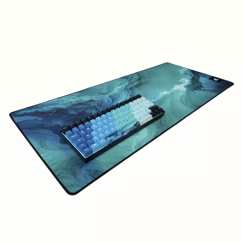Mechaninė žaidimų klaviatūra Sharkoon SKILLER SGK50 S3 Ultimate Rev2 mėtų mėlynumo QWERTZ išdėstymas