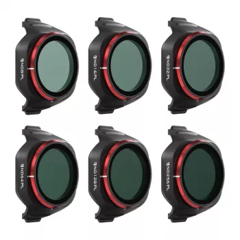 Freewell filtrų rinkinys, skirtas DJI Mini 5 Pro Bright Day – neutralaus tankio ir poliarizuojantys filtrai, skirti dienos aerofotografijai