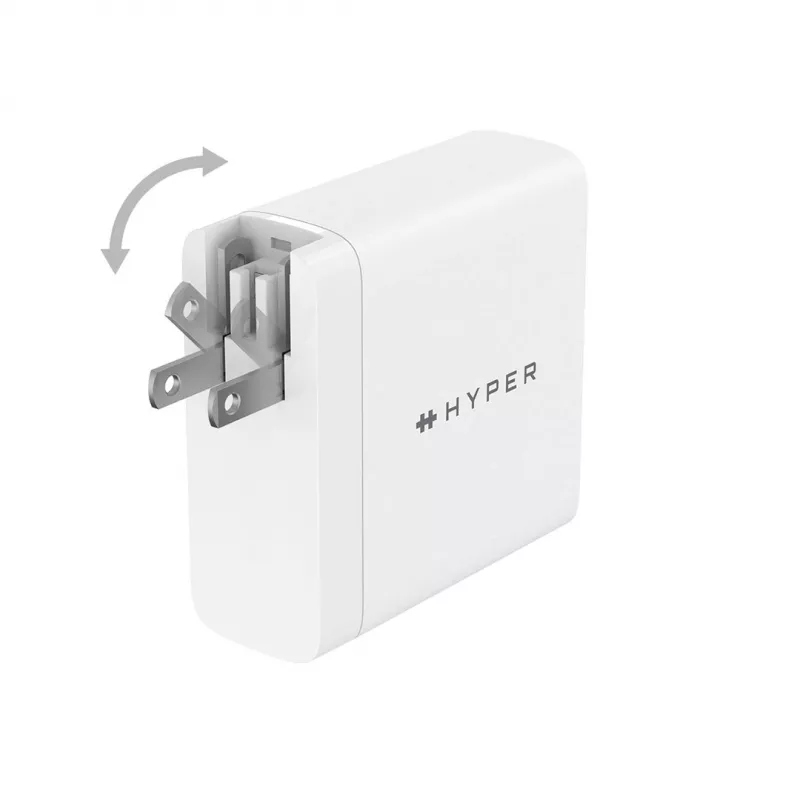 HYPER HJG140WW mobiliojo įrenginio įkroviklis Universal White AC Greitasis įkrovimas Vidaus naudojimui