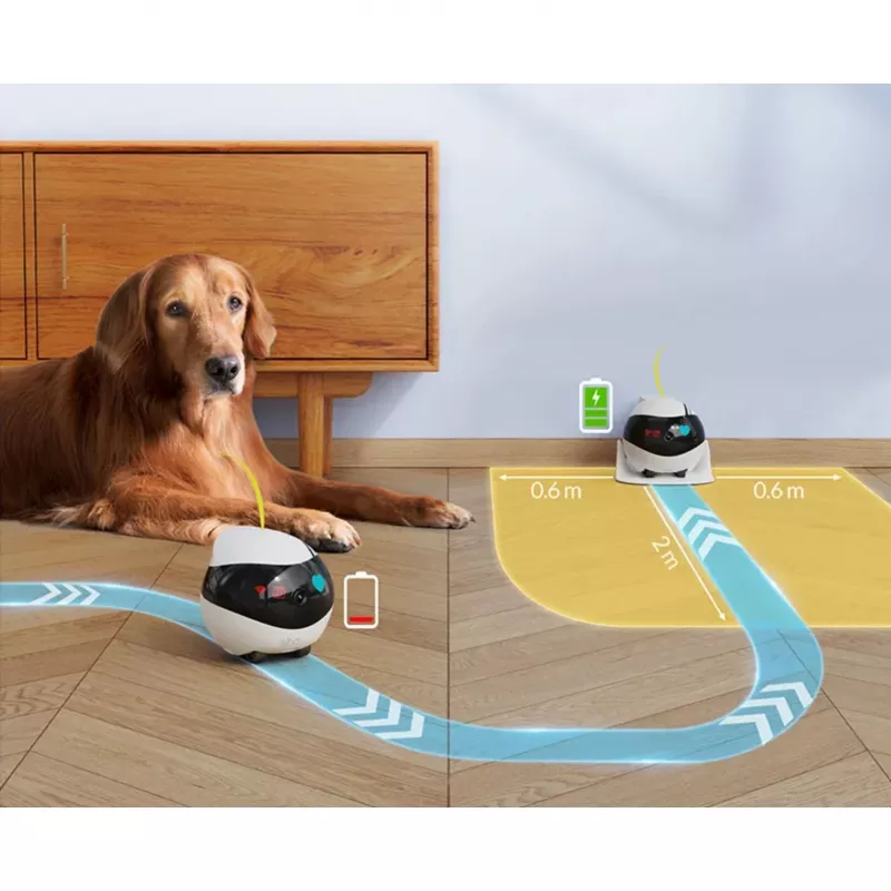 ENABOT Ebo Air AI Robot baltas ir juodas