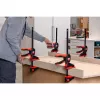 Vienos rankos spaustuvas Bessey EZ360-30 300 mm gylis, 80 mm atvėrimas, juoda/raudona