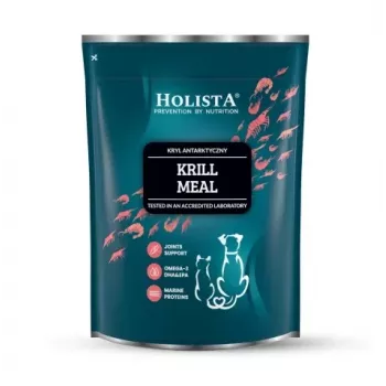HOLISTA Krilių miltai – papildai šunims ir katėms – 500 g