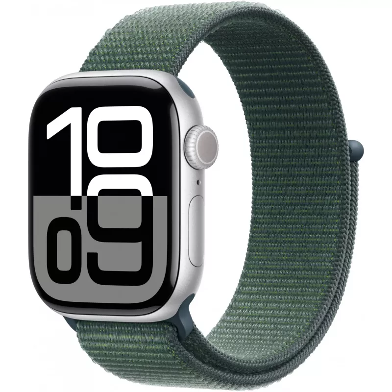 Juostelė Apple Sport Loop 42mm Lake Green — Nailonas/Poliest…