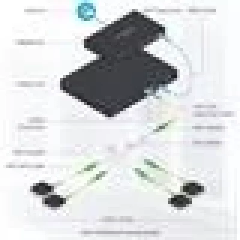 Tinklo kabelis Ubiquiti UF-SPLITTER-16 SC 16x SC 4,06 m baltas