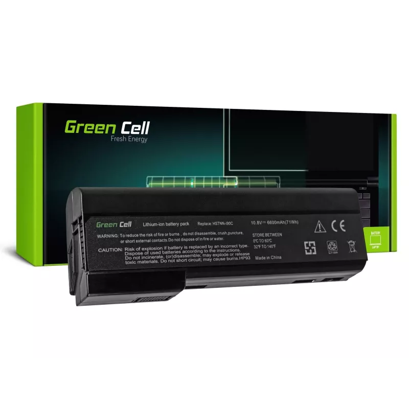 Baterija Green Cell HP93, skirta EliteBook 8460p 8560p ProBook 6460b 6560b 6570b