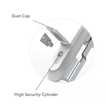 Klaviatūra Lanview LVR-KEY-WK2 USB laidinė kompaktiško dizaino
