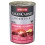 ANIMONDA GranCarno Adult Sensitiv jautiena su bulvėmis – šlapias šunų maistas – 400 g