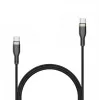 USB-C į USB-C kabelis FIXED FIXDB-CC2-BK — 2 m, 100 W, fiksuotas nenuimamas