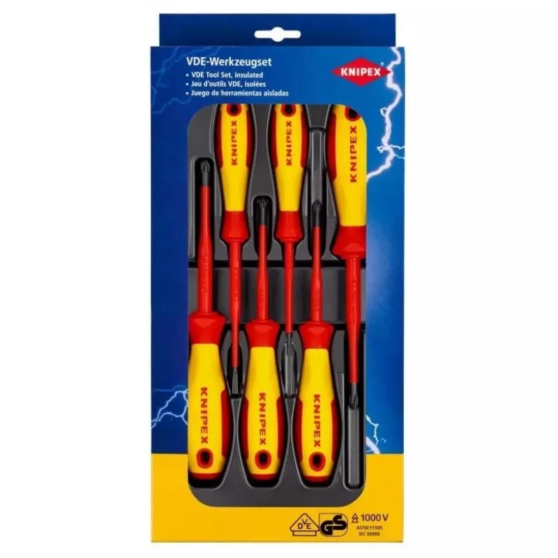 Knipex 00 20 12 V04 rankinis atsuktuvas Rinkinys Standartinis atsuktuvas