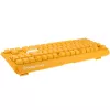 Ducky One 3 TKL klaviatūra, skirta žaidimams, USB, QWERTY, anglų k., geltona