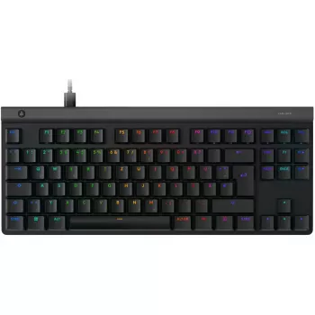 Logitech G G515 klaviatūra žaidimams USB QWERTZ vokiška juoda mechaninė RGB