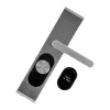 Išmanusis durų užraktas Shelly LOQED Touch nerūdijantis plienas beraktis įėjimas, jutiklinio ekrano valdymas, išmaniųjų namų integracija