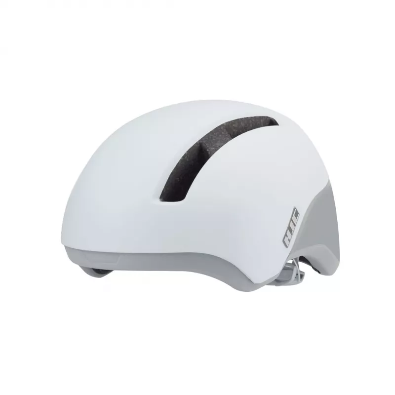 Dviračio šalmas HJC CALIDO White/Sidabrinė, dydis M (55–59 cm), in-mold, 4 ventiliacijos angos, SELFIT pritaikymas, 280 g