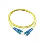 LWL dvipusis vienmodis komutacinis kabelis SC/SC, 9/125, ilgis: 3 m, Good Connections® (LW-903SC)