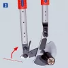 Kabelių žirklės Knipex 9532038, reketinio veikimo pjovimo įrankis kabeliams