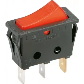 Bachmann 924.112 - Svirplinis jungiklis - 1P - Juoda - Raudona - 250 V