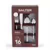 16 dalių stalo įrankių rinkinys Salter BW113282EU7, nerūdijantis plienas, komplektas 4 asmenims