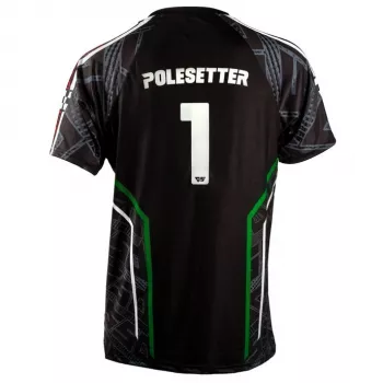 Polesetter ONE Simracing marškinėliai Green - M