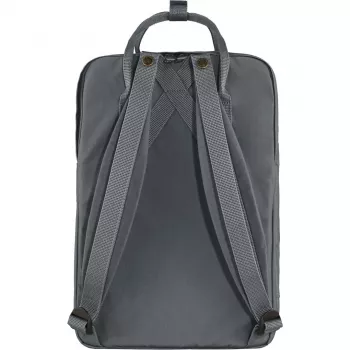 Casual backpack Fjällräven Kanken Laptop 15 inch Pilka — 280×160×400 mm, Polyamide/PP/Vinyl