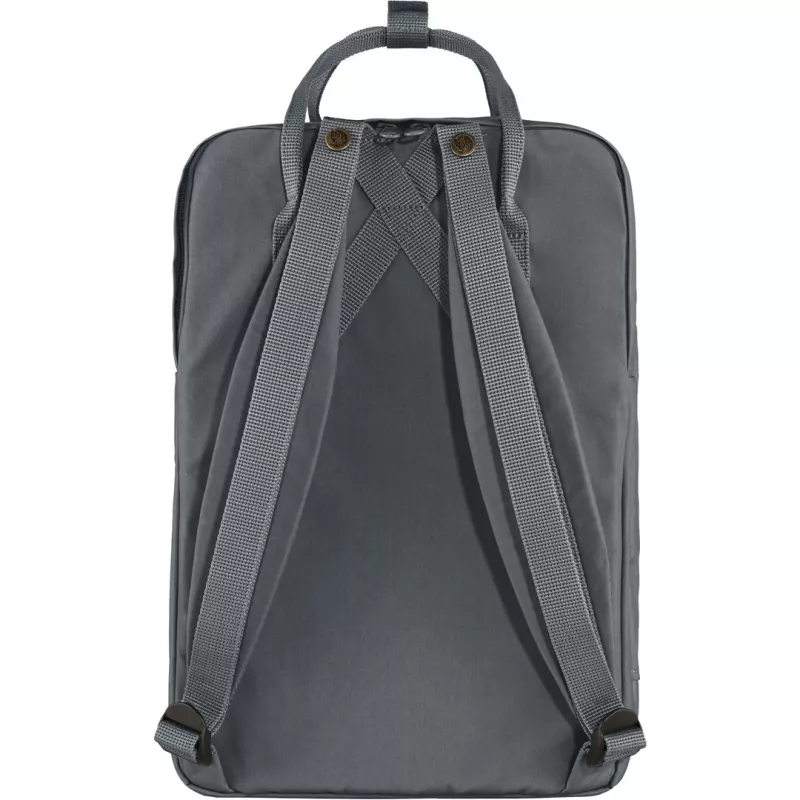 Casual backpack Fjällräven Kanken Laptop 15 inch Pilka — 280×160×400 mm, Polyamide/PP/Vinyl