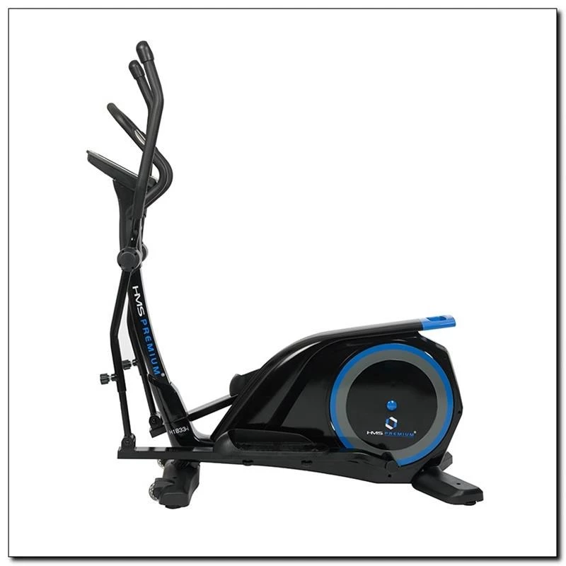 HMS Fitness H1833-i elektromagnetinis elipsinis treniruoklis, juodas, mėlynas