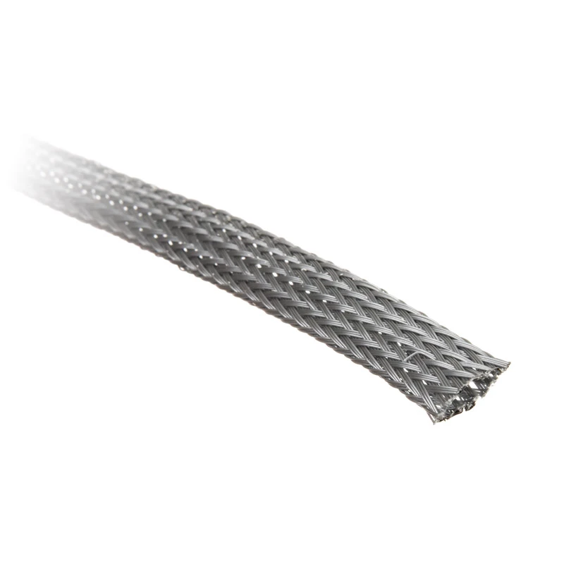 Techflex Flexo PET mova 9mm - platinos pilka, 1m
