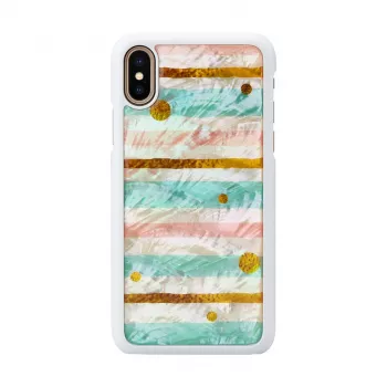 išmaniojo telefono dėklas iKins, skirtas iPhone XS / iPhone XS Max — pop mint Juoda