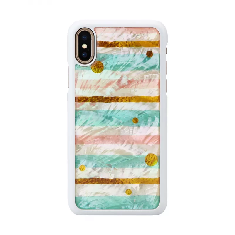 išmaniojo telefono dėklas iKins, skirtas iPhone XS / iPhone XS Max — pop mint Juoda