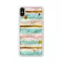 išmaniojo telefono dėklas iKins, skirtas iPhone XS / iPhone XS Max — pop mint Juoda