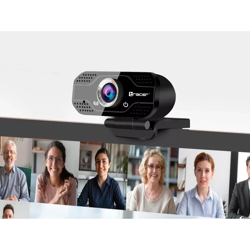 Internetinė kamera Tracer WEB007 2 MP 1920 x 1080 pikselių USB 2.0 juoda