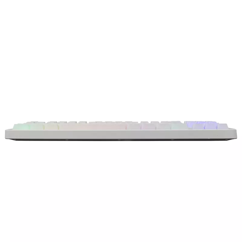 Mechaninė klaviatūra Baracuda Krill White KRILL-W — kompaktiškas išdėstymas, USB jungtis