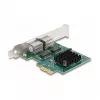 DeLOCK PCI Express x1 kortelė 2 x RJ45 Gigabit LAN BCM pilka