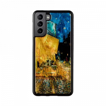 Apsauginis telefono dėklas Samsung Galaxy S21+ — juodas