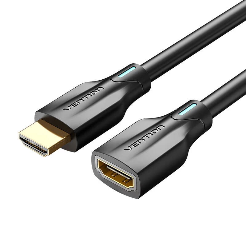 HDMI ilginimo kabelis Vention AHBBG 1.5 m — palaiko 8K@60Hz ir 4K@120Hz