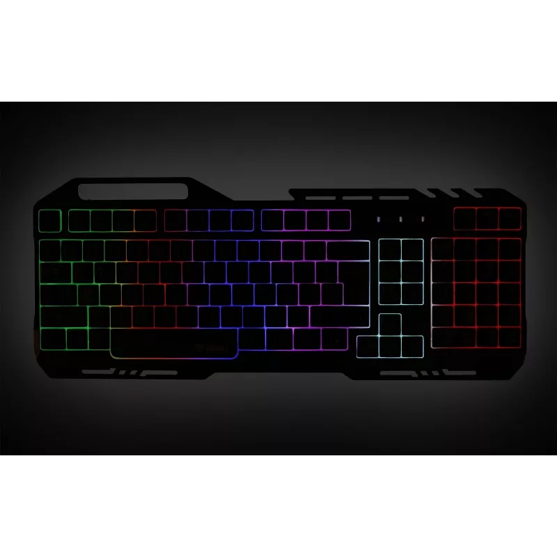 Klaviatūra YKB 3200 SHADOW metal, LED