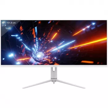 LC-Power LC-M40-UWQHD-144 Kompiuterio monitorius 101,6 cm (40 ) 3440 x 1440 pikselių UltraWide Quad HD Baltas (LC-M40-UWQHD-144)