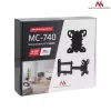 TV sieninis laikiklis MACLEAN MC-740 13–23 colių ekranams, VESA iki 100x100, keliamoji galia 30 kg