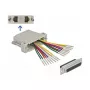 D-Sub HD 44 pin crimp female to 2 x RJ45 female DeLOCK 66836