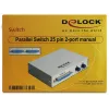 Spausdintuvo perjungiklis DeLOCK 87618