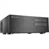 SilverStone Grandia GD08 - Desktop - SSI EEB - be maitinimo šaltinio - juodas - USB/Audio