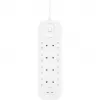 Apsaugos nuo viršįtampių įrenginys SurgePlus 8x Schuko 2xUSB-C 900J 2m