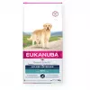Sausas šunų maistas EUKANUBA Golden Retriever vištiena 12 kg — visavertis suaugusių šunų ėdalas, 26% baltymų, 13% riebalų, 1,25% kalcio