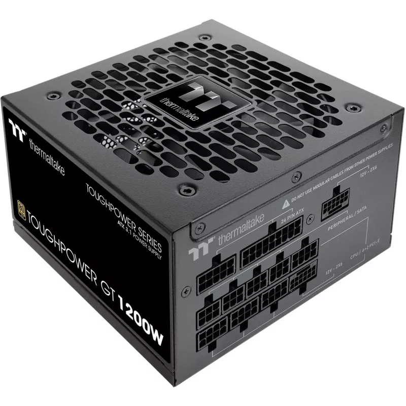 Maitinimo blokas Thermaltake Toughpower GT 1200W 24-pin ATX juodas
