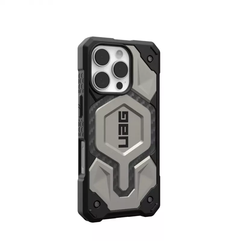 Urban Armor Gear Monarch Pro mobiliojo telefono dėklas 16 cm (6.3) Dangtelis Titanis