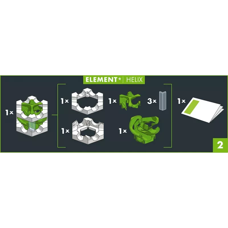 Konstravimo rinkinys Gravitrax PRO Element Helix
