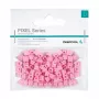 DeepCool Rubber PIXEL pakuotė, 100 vnt., 9,8 g — universalios guminės detalės, rožinės spalvos, lizdinėje pakuotėje
