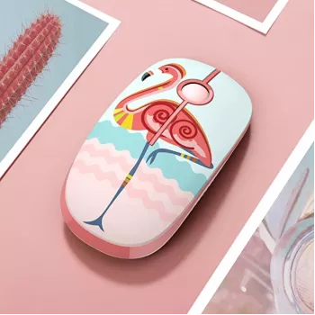 Pelė Tellur Kids Wireless pelė Flamingo TLL491191 sąsaja