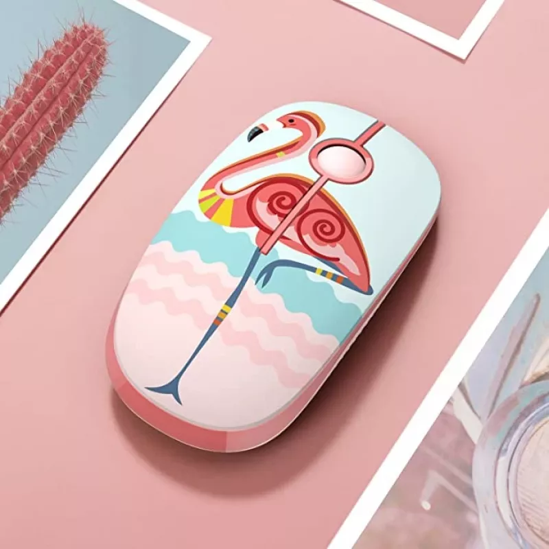 Pelė Tellur Kids Wireless pelė Flamingo TLL491191 sąsaja