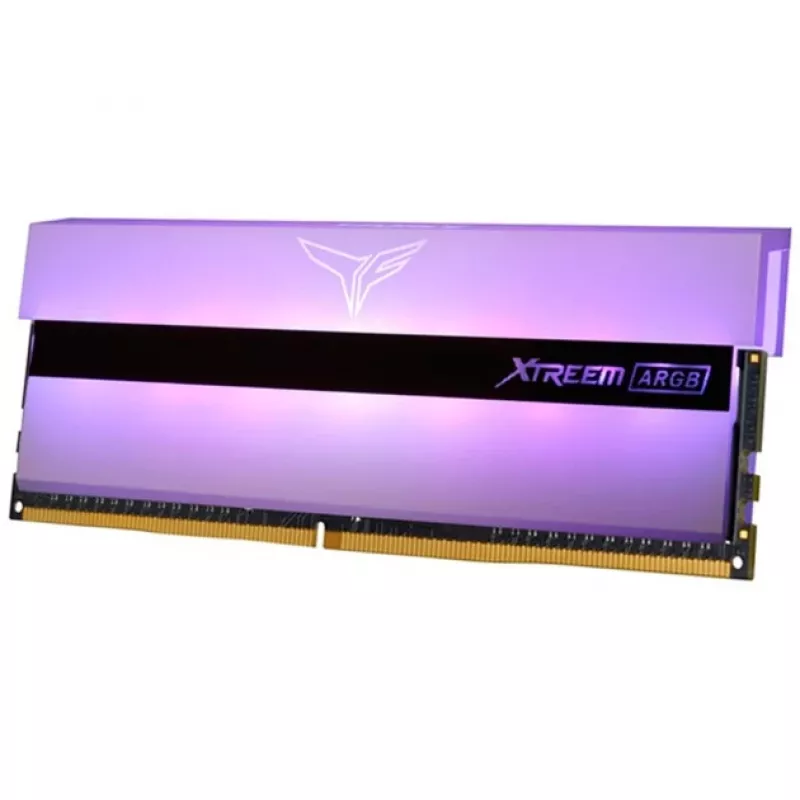 DIMM 16 GB DDR4-3200 (2x 8 GB) Dual-Kit, atminties modulis baltas, TF13D416G3200HC16CDC01, XTREEM ARGB, INTEL XMP